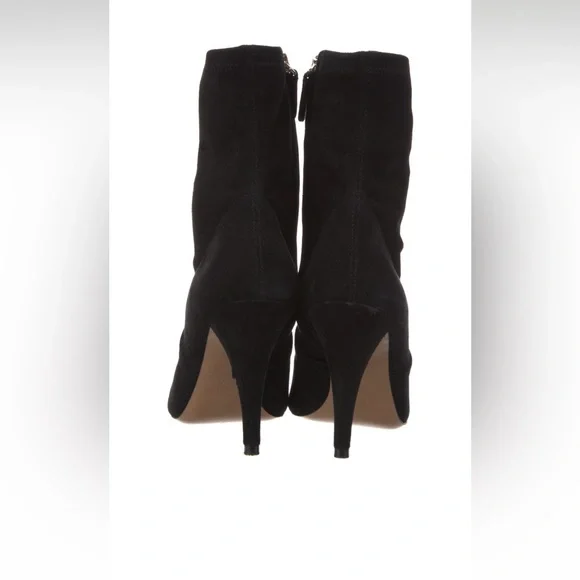 Alice Olivia Ankle sock Booties black suede 37